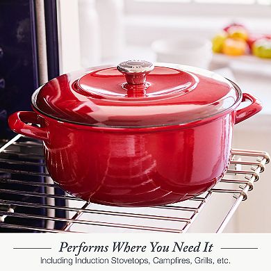 Merten & Storck German Enameled Iron 5.5-qt. Dutch Oven