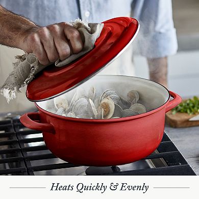 Merten & Storck German Enameled Iron 5.5-qt. Dutch Oven