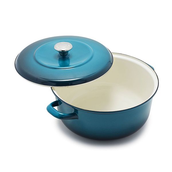 Member's Mark 5-Piece Enamel Cast Iron Set-Teal in 2023  Cast iron cookware  set, Cast iron set, Enameled cast iron cookware