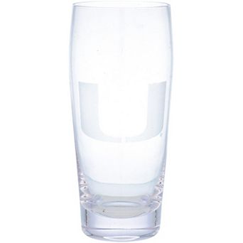 Miami Hurricanes 16oz. Clubhouse Pilsner Glass