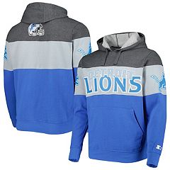 Detroit Lions Starter Extreme Full-Zip Hoodie Jacket - Royal