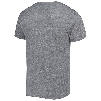Men's League Collegiate Wear Heather Gray Michigan State Spartans 1965 Arch Victory Falls Tri-Blend T-Shirt