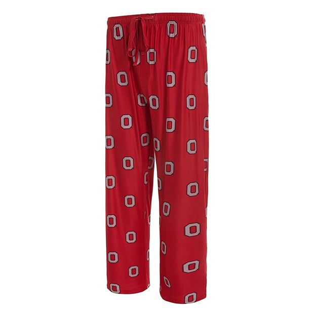 Men s Concepts Sport Scarlet Ohio State Buckeyes Logo Flagship