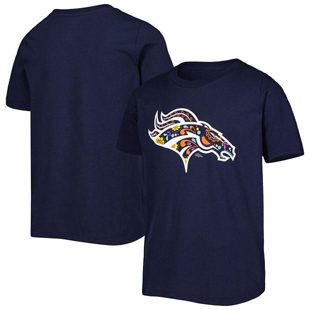 Nfl Team Apparel Youth Denver Broncos Liquid Camo T-shirt,Sweater