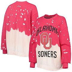 Women's Gameday Couture Gray Louisville Cardinals Faded Wash Pullover Sweatshirt