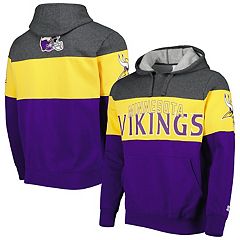 Minnesota Vikings Starter Classic Pullover Hoodie - Black