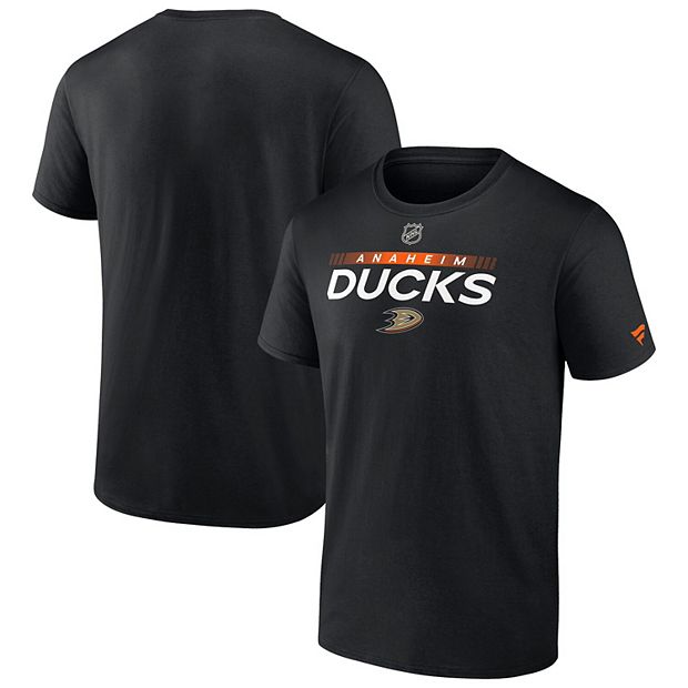 Fanatics Branded Men's Fanatics Branded White Anaheim Ducks - Jersey  Inspired Graphic T-Shirt