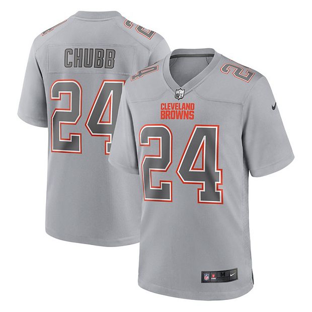 NFL Cleveland Browns (Nick Chubb) Men's Game Football Jersey.