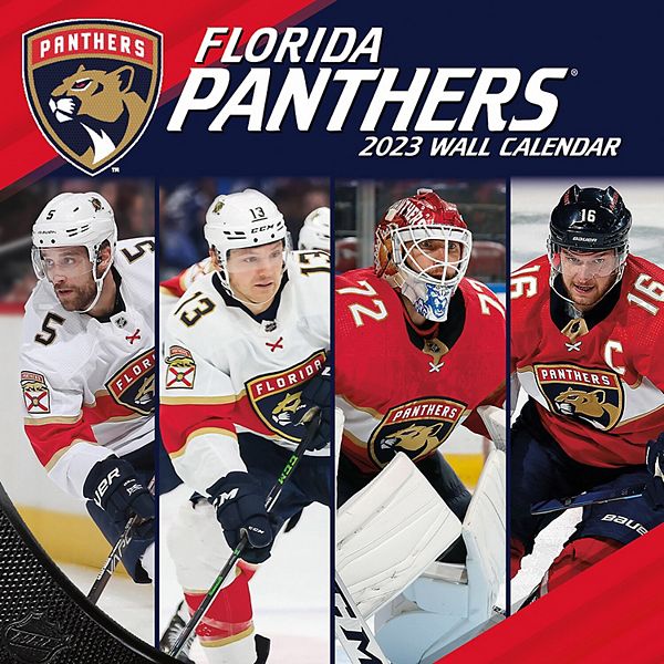Florida Panthers 2023 12" x 12" Team Wall Calendar