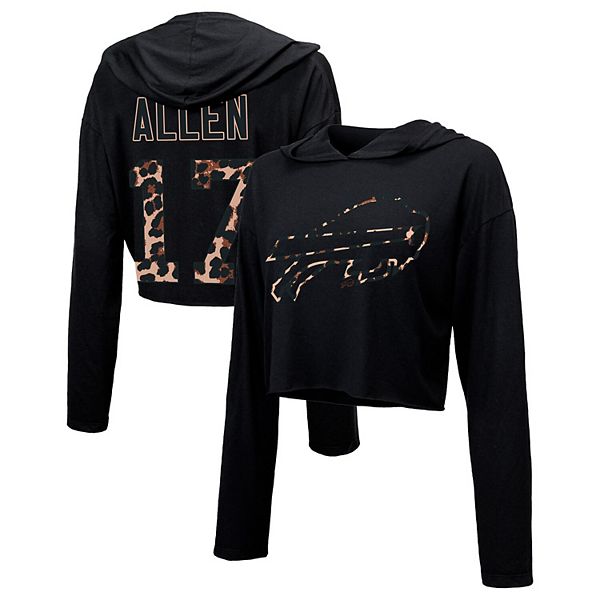 Women's Majestic Threads Josh Allen Black Buffalo Bills Women's Majestic Threads Josh Allen Black Buffalo Bills