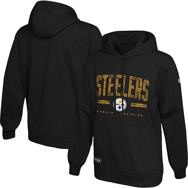 Men's New Era Black Pittsburgh Steelers Combine Authentic Coin Toss