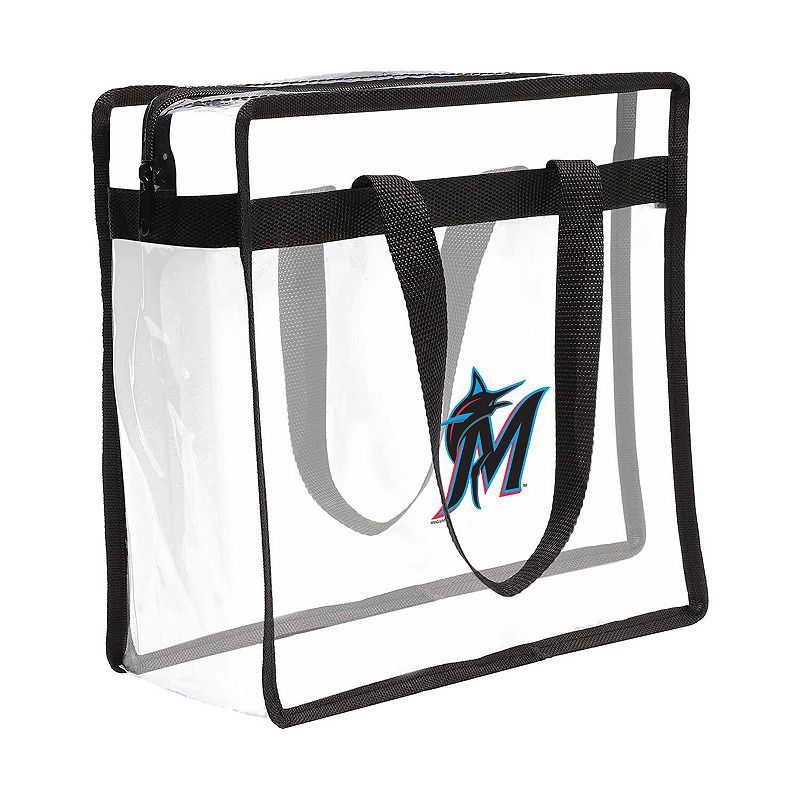 WinCraft Miami Marlins Clear Tote Bag, Team
