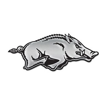 WinCraft Arkansas Razorbacks Team Chrome Car Emblem