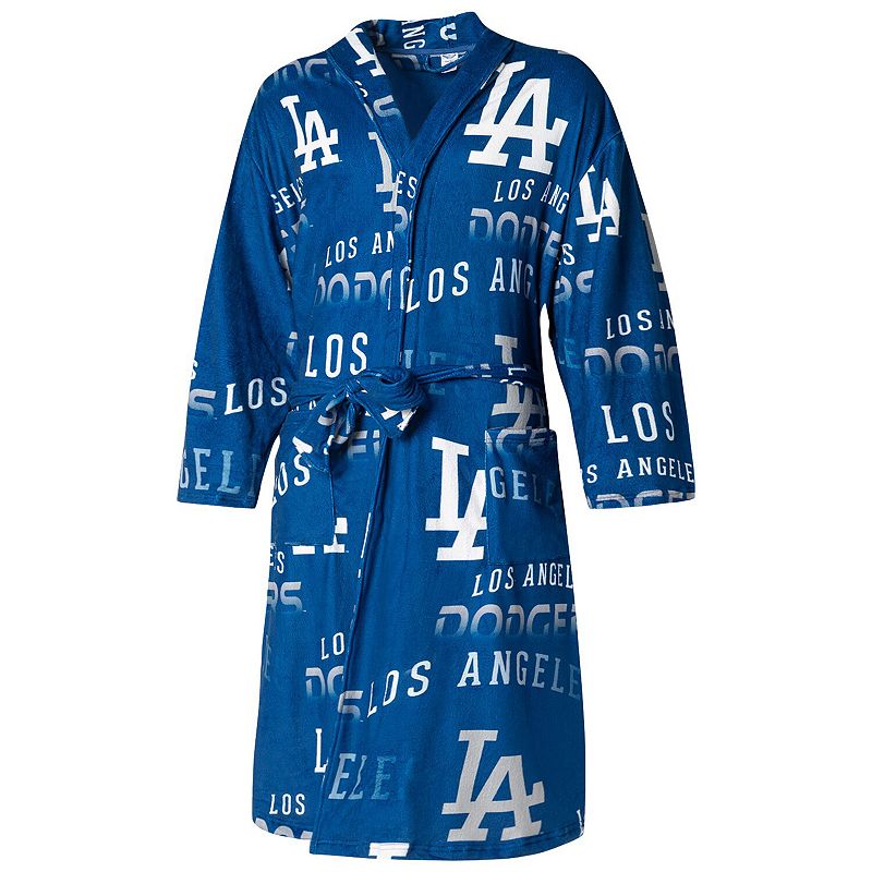 Mens Concepts Sport Royal Los Angeles Dodgers Windfall Microfleece Allover