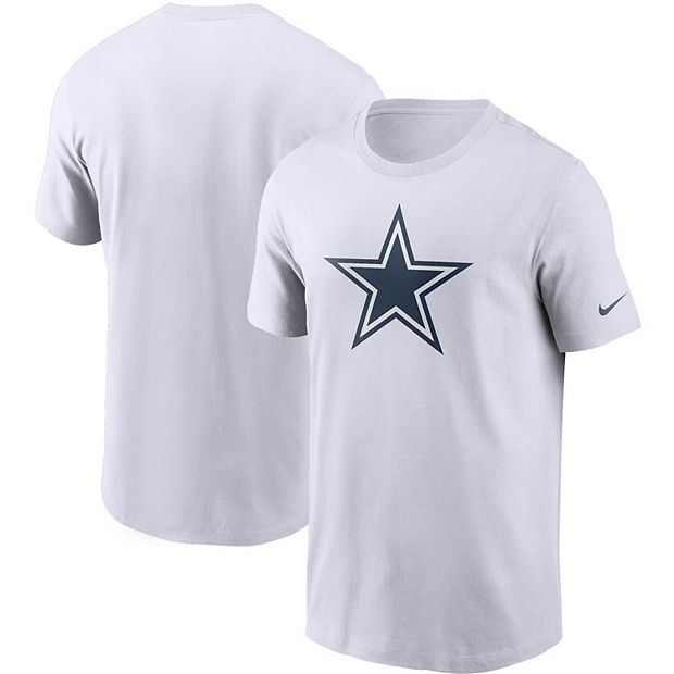 Men's Nike White Dallas Cowboys Primary Logo T-Shirt