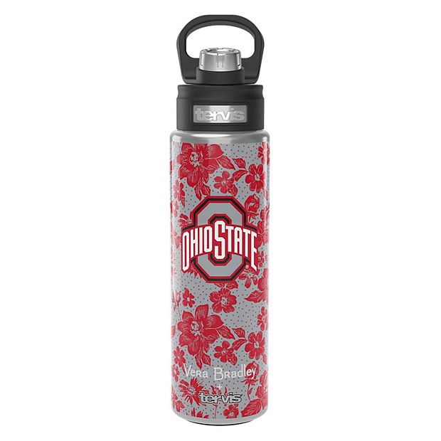 Ohio State Buckeyes Glass Water Bottle - 23 oz