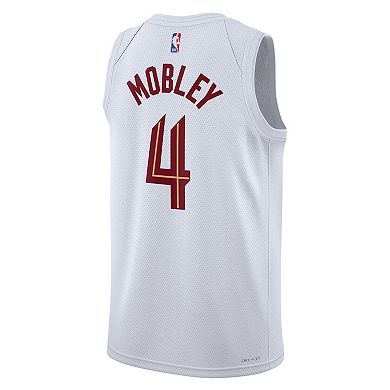 Unisex Nike Evan Mobley White Cleveland Cavaliers 2022 23 Swingman 