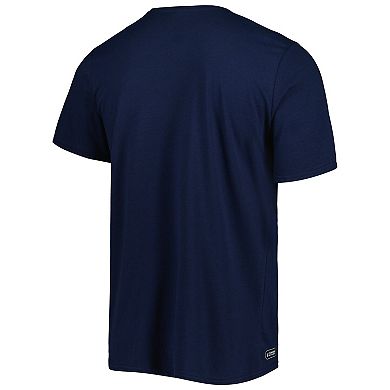 Men's New Era Navy Dallas Cowboys Combine Authentic Huddle Up T-Shirt