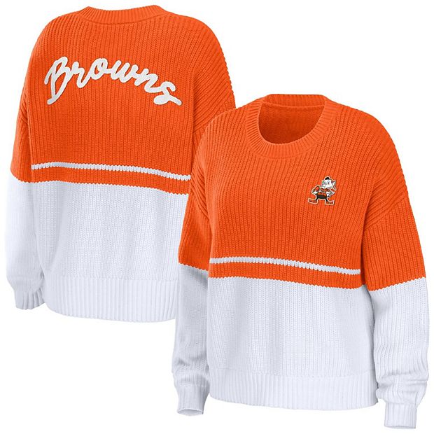 WEAR by Erin Andrews Cleveland Browns Women's White Domestic