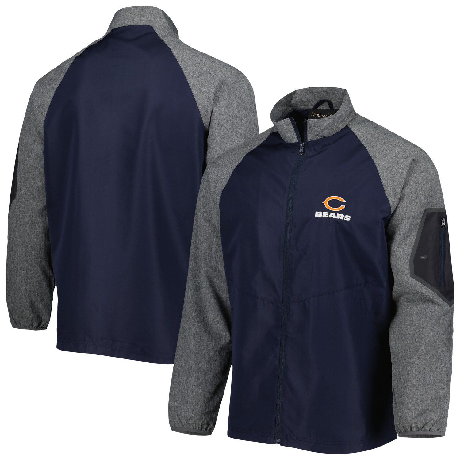 Lids Tennessee Titans Dunbrooke Women's Hurricane Raglan Full-Zip  Windbreaker - Navy/Gray