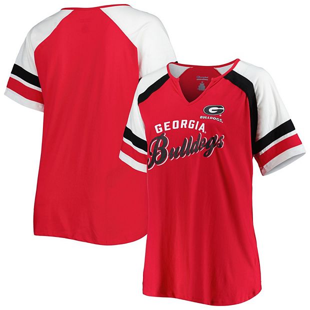 Plus size store georgia bulldog shirts