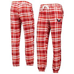 Fashion (Red)New Red Black Plaid Pajama Pants Women Lounging Relaxed House  Sleep Bottoms Womens Cotton Drawstring Button Fly Sleepwear XXA