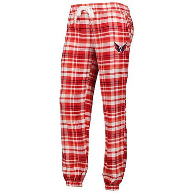 Women's Concepts Sport Red Washington Capitals Mainstay Flannel Pants