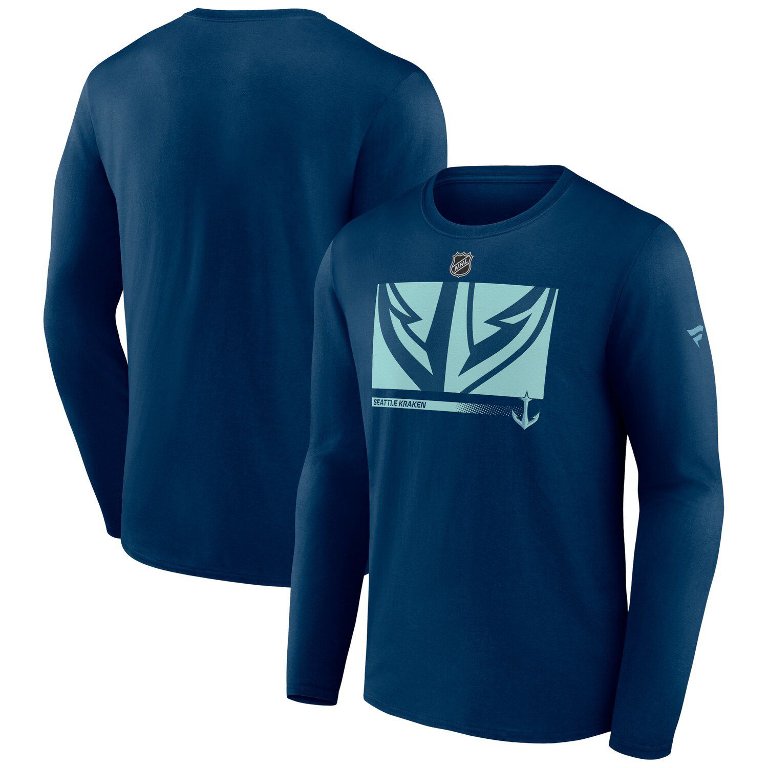 Seattle Kraken Fanatics Branded Women's Effervescent Exclusive Lace-Up Long  Sleeve T-Shirt - Deep Sea Blue