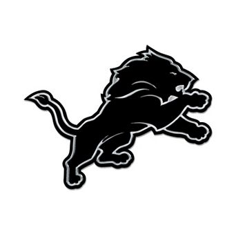 WinCraft Detroit Lions Team Chrome Car Emblem