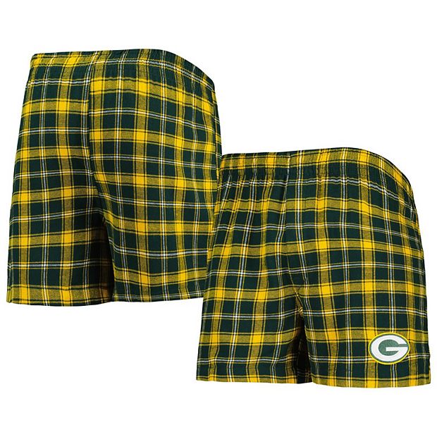 Concepts Sport Men's Green Bay Packers Ultimate Flannel Pants