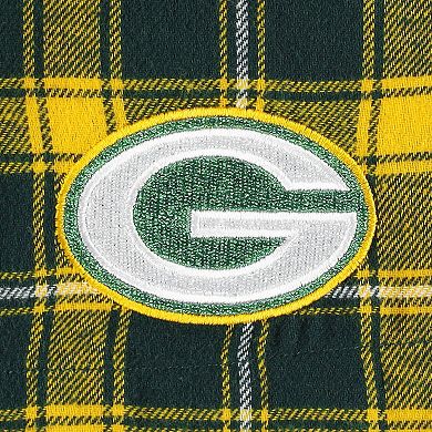 Men's Concepts Sport Green/Gold Green Bay Packers Ledger Flannel Boxers