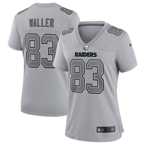 Darren Waller Las Vegas Raiders Nike Women's Atmosphere Fashion Game Jersey  - Gray