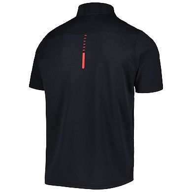 Men's Under Armour Black Maryland Terrapins Motivate 2.0 Half-Zip Jacket