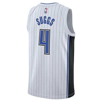 Unisex Nike Jalen Suggs White Orlando Magic Swingman Jersey Association Edition