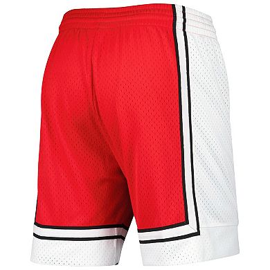 Men's Mitchell & Ness Red UNLV Rebels Authentic Shorts