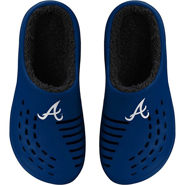 Atlanta Braves FOCO Logo Gel Slide Sandals