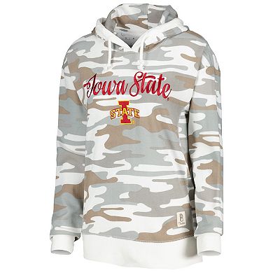 Women's Pressbox Camo Iowa State Cyclones San Pablo Pullover Hoodie