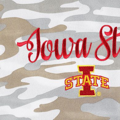 Women's Pressbox Camo Iowa State Cyclones San Pablo Pullover Hoodie