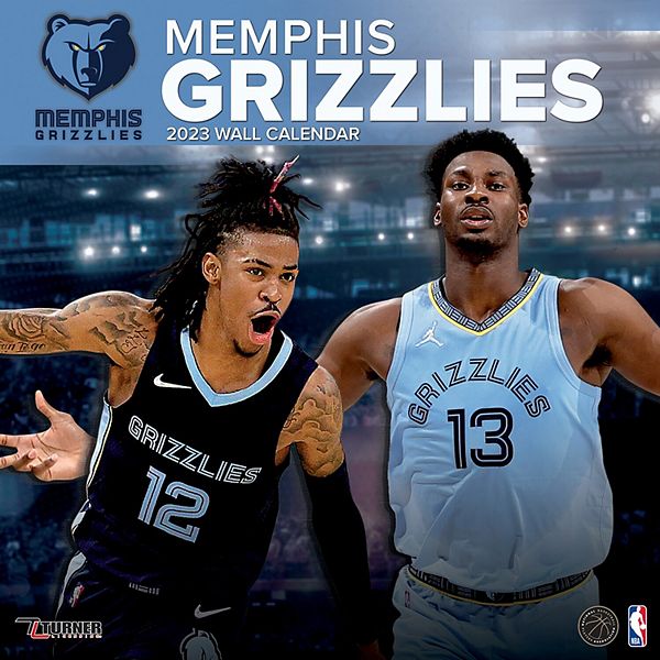 Memphis Grizzlies 2023 12" x 12" Team Wall Calendar