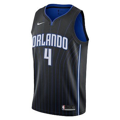 Youth Nike Jalen Suggs Black Orlando Magic Swingman Jersey - Icon Edition