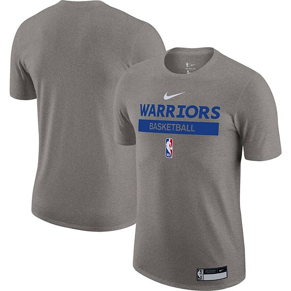 Golden State Warriors Men's Grey Aeroknit Climacool T-Shirt