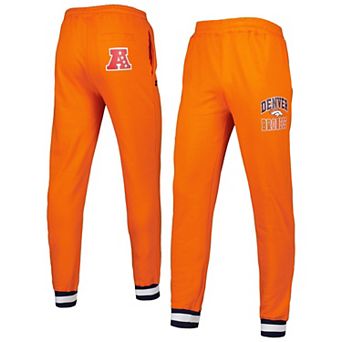 Men's Starter Orange Denver Broncos Blitz Fleece Jogger Pants