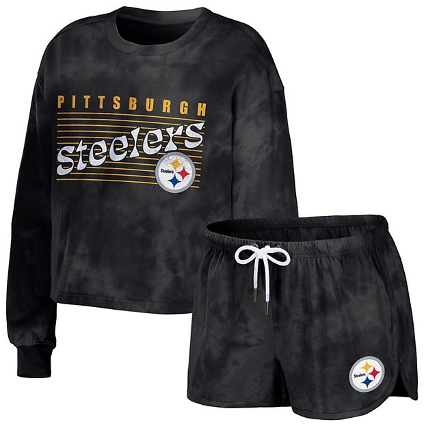 Pittsburgh Steelers WEAR by Erin Andrews Women's Domestic Cropped