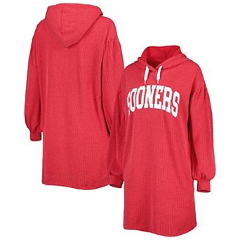 Women's Gameday Couture Crimson Oklahoma Sooners Game Winner Vintage Wash Tri-Blend Dress