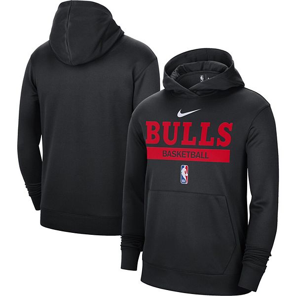 Chicago Bulls Nike Pre Game Short - Black - Mens