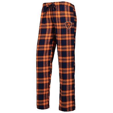 Women's Concepts Sport Navy/Orange Chicago Bears Badge T-Shirt & Pants Sleep Set