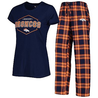 Denver Broncos Concepts Sport Women's Plus Size Badge T-Shirt