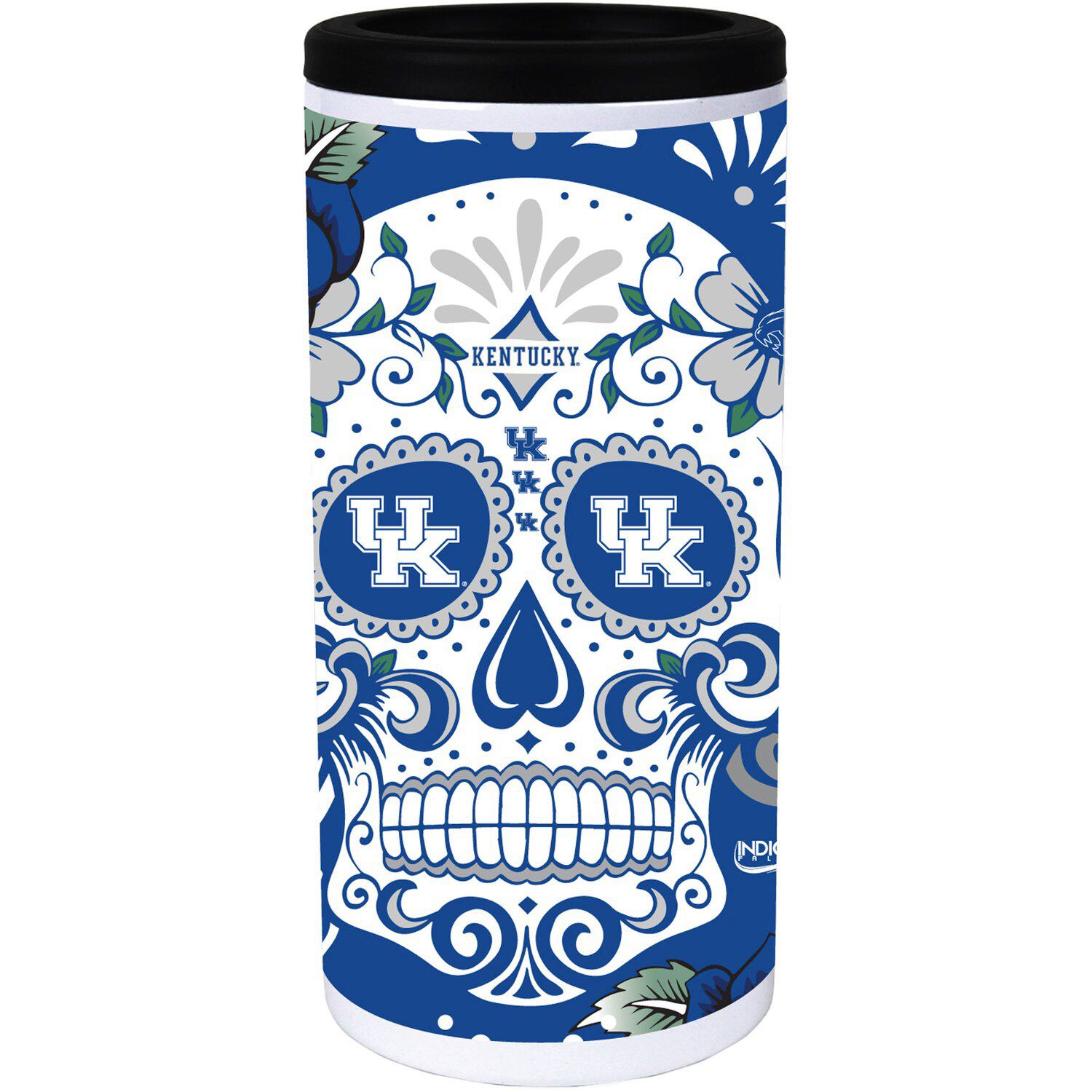 FANMATS Targa Frontale In Acciaio Inox Kentucky Wildcats – Emblema 3D Metalico, Resistente Agli Agenti Atmosferici, 4 Fori Per Fissaggio Sicuro - 3