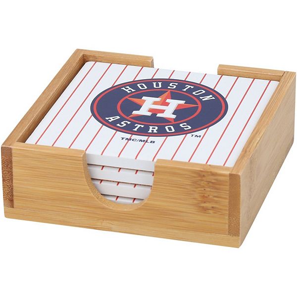 Houston Astros Coaster Set Jersey Style CO - Sports Fan Shop