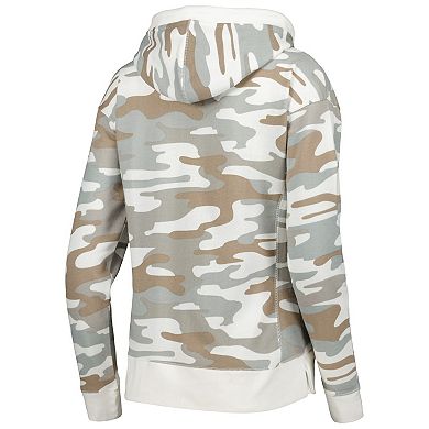 Women's Pressbox Camo Indiana Hoosiers San Pablo Pullover Hoodie